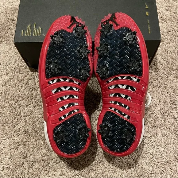 NIB Air Jordan 12 Low Golf 'Cherry' Brand new. - Picture 11 of 16